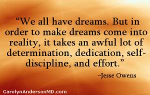 Jesse Owens Quote