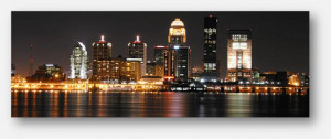 Louisville Kentucky Skyline