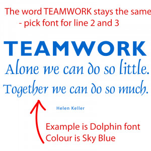 Contemporary style with dolphin font