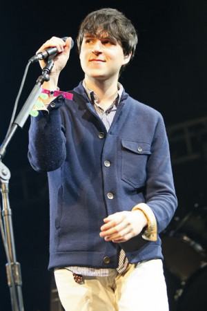 as is Vampire Weekend's Ezra Koenig :