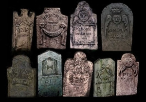 Graveyard Tombstones