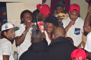Lil Wayne Attends Velvet Room In Atlanta With 2 Chainz, Flow, Lil ...