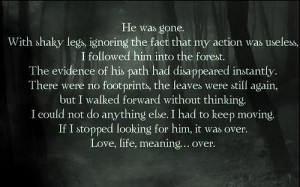 twilight # him # life # meaning # gone # withoutyou # sadness ...