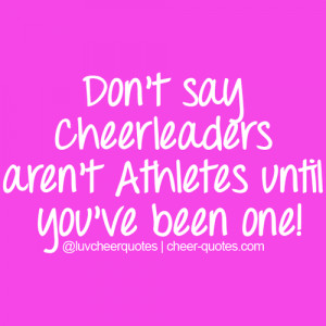cheerleading quotes competition