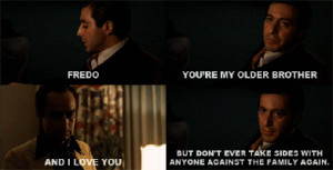 fredo, michael corleone, the godfather, you broke my heart # fredo ...
