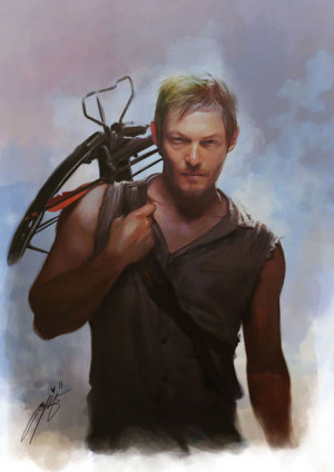 Daryl Dixon - The Walking Dead by =brilcrist on we heart it / visual ...