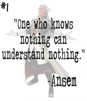 Ansem. Too true