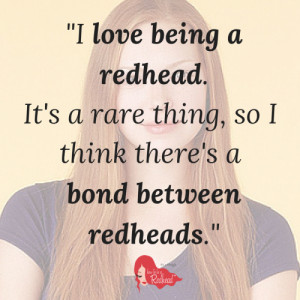 10 Inspiring Quotes by Redhead Celebrities