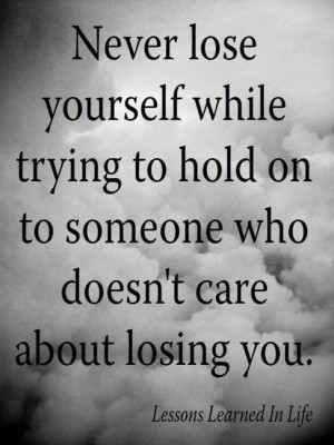 focus on me quotes | Never looseyourself. It’s their loss! Focus in ...