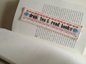 ... Bookmarks, Books Quotes, Crossstitch Bookmarks Etsy, Reading Books