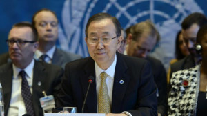 Secretary-General Ban Ki-Moon opens the so-called Geneva II peace ...