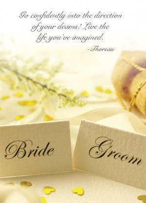 Wedding Day Quotes for Card Invitation
