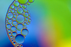 Oil And Water Photograph