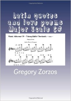 Latin quotes and love poems Major Scale C#: Tetrasyllable Choriamb ...