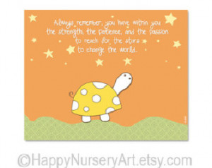 Nursery quote wall art print, children decor, kids art, playroom decor
