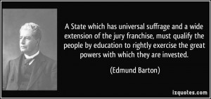 More Edmund Barton Quotes