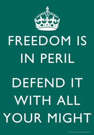 ... Peril, Defend It With All Your Might” . 400,000 copies were printed