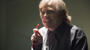 After all, that is a red lightsaber in his hand, isn’t it?