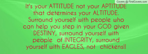 Your attitude not your aptitude will determine Quote by Zig Ziglar