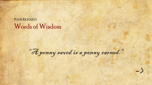 Poor Richard's Words of Wisdom