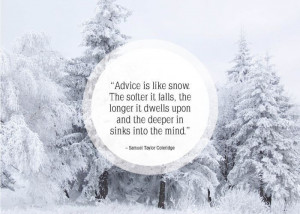 Inspirational snow quotes24 Inspirational snow quotes