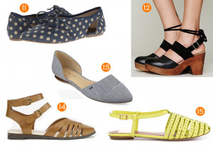 Cute Shoes for Ugly Feet 15 pairs of summery shoes that hide your toes