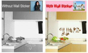 Hot Selling DIY Removable Kitchen Cabinet Stickers Vinyl PVC Wall ...