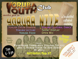 Activities Such Yoruba Drum