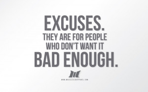Nike No Excuses Quotes