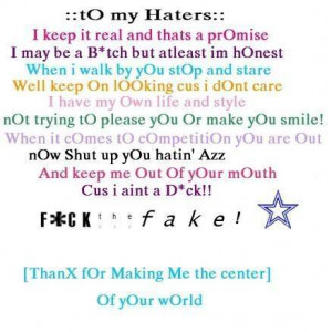 All Graphics » haters quotes