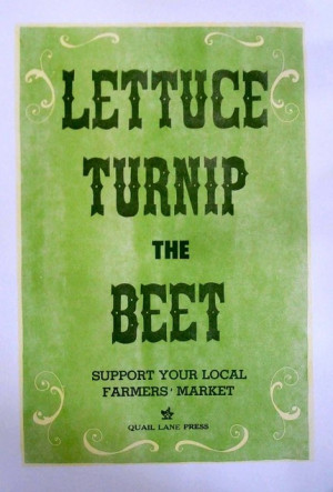 Let Us Turn Up the Beat on Farmer's Markets - this is so great!