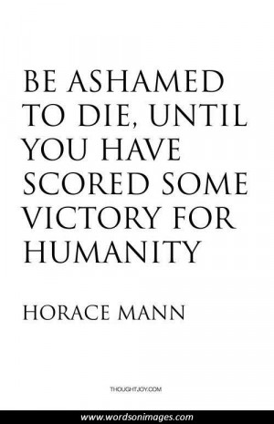 Horace mann quotes