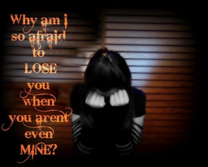 Afraid to lose u!! - love Photo