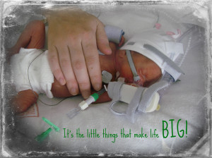 Premature Babies In Hands Clean hands had never been