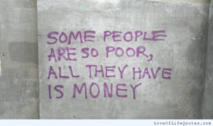 ... on being poor fake people vs real people if your daily life seems poor
