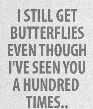 From the Heart: You give me butterflies through your laughs and ...