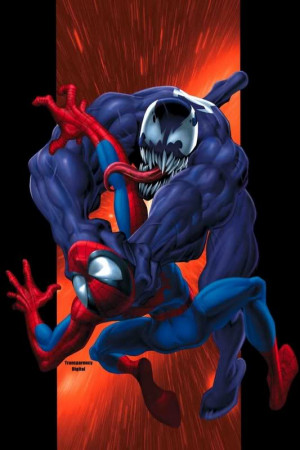 Spiderman vs Venom Image