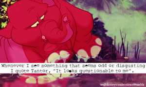 ... odd or disgusting I quote Tantor, “It looks questionable to me