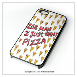 Funny Quote Cover Pizza Is My Bae iPhone 4 4S 5 5S 5C 6 6 Plus , iPod ...