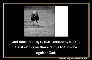 Let's stop blaming God for the bad~