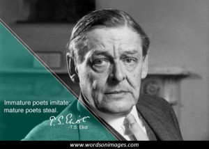Famous poet quote...