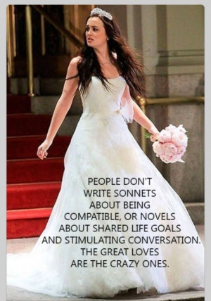 Gossip Girl quote about great love