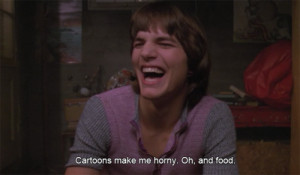 Ashton Kutcher That 70s Show Laughing That 70's showashton kutcher