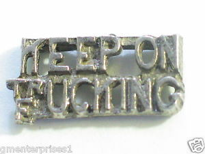 Keep-On-Trucking-Vintage-Sayings-PIN-BADGE-Beautiful-pin