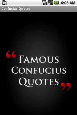 View bigger - Confucius Quotes for Android screenshot