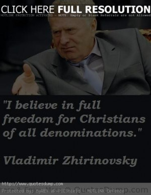 vladimir zhirinovsky image Quotes and sayings 2