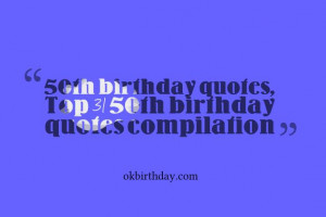 Best 31 50th birthday quotes compilation