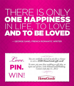Pinterest Competition Example: This pin featured a quote on it – one ...