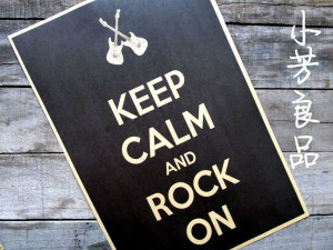 Vintage-Paper-Retro-poster-wall-quotes-Keep-calm-and-carry-on-42-30cm ...