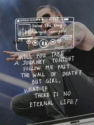 Haunting songs: Seize The Day - Avenged Sevenfold